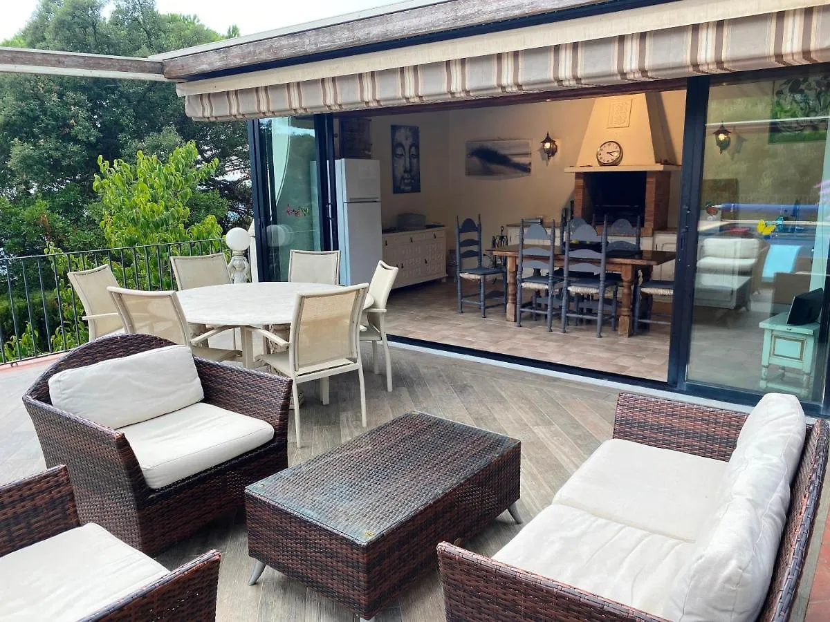Villa Santalina Oro Con Vistas Al Mar Castell-Platja d'Aro Spanyolország