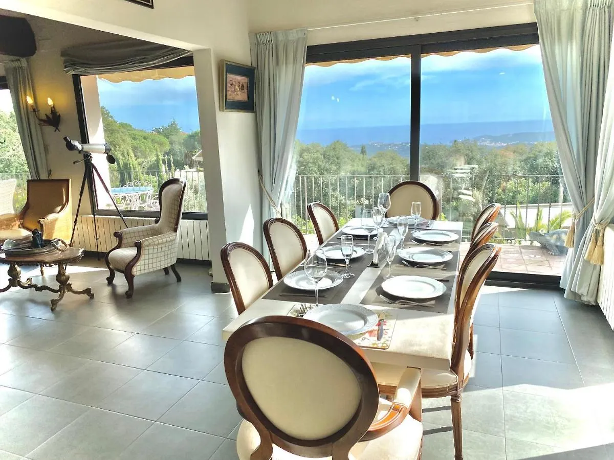 Villa Santalina Oro Con Vistas Al Mar Castell-Platja d'Aro Spanyolország